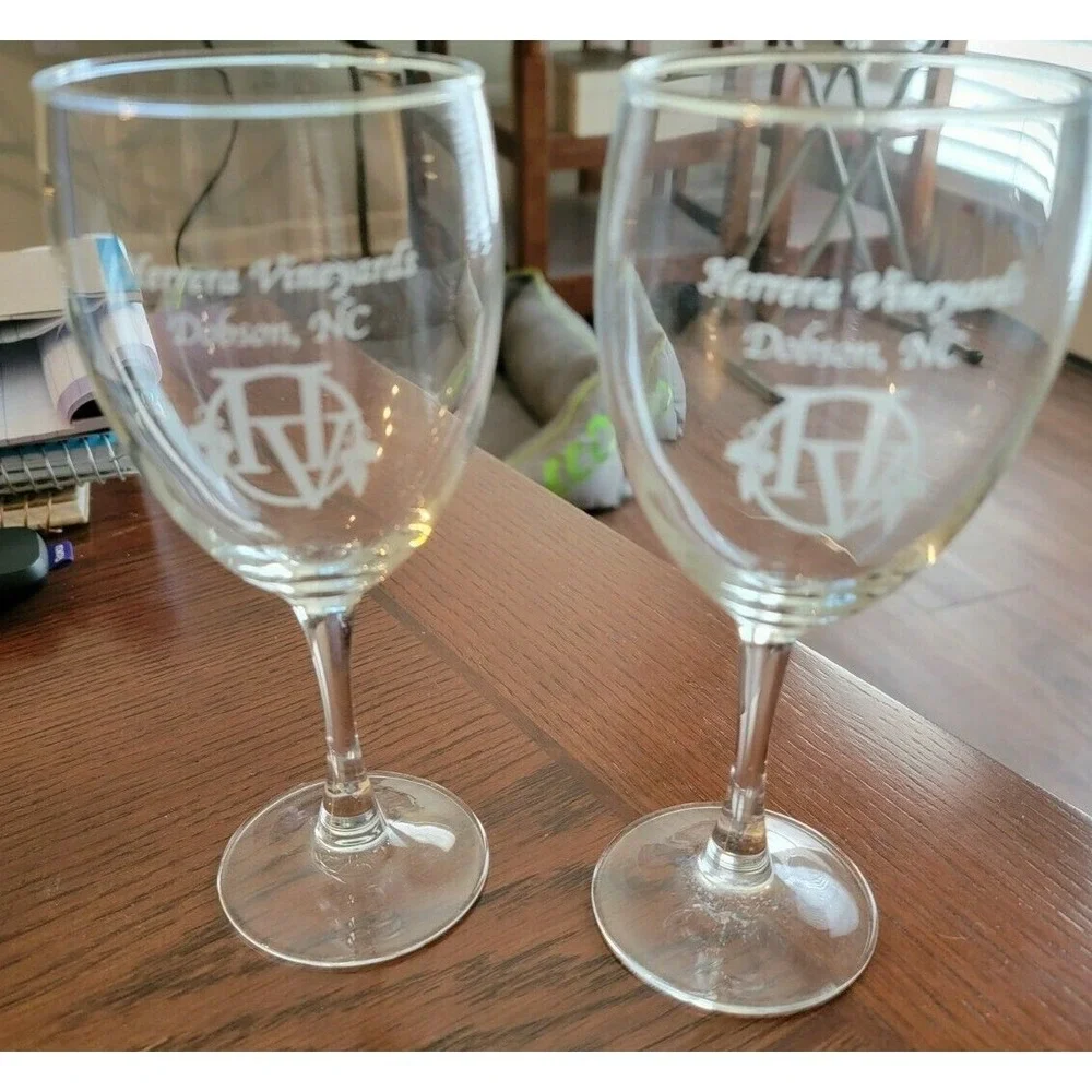 Herrera  Vineyards  Dobson ,‎ NC - Wine Glasses, Set of 2